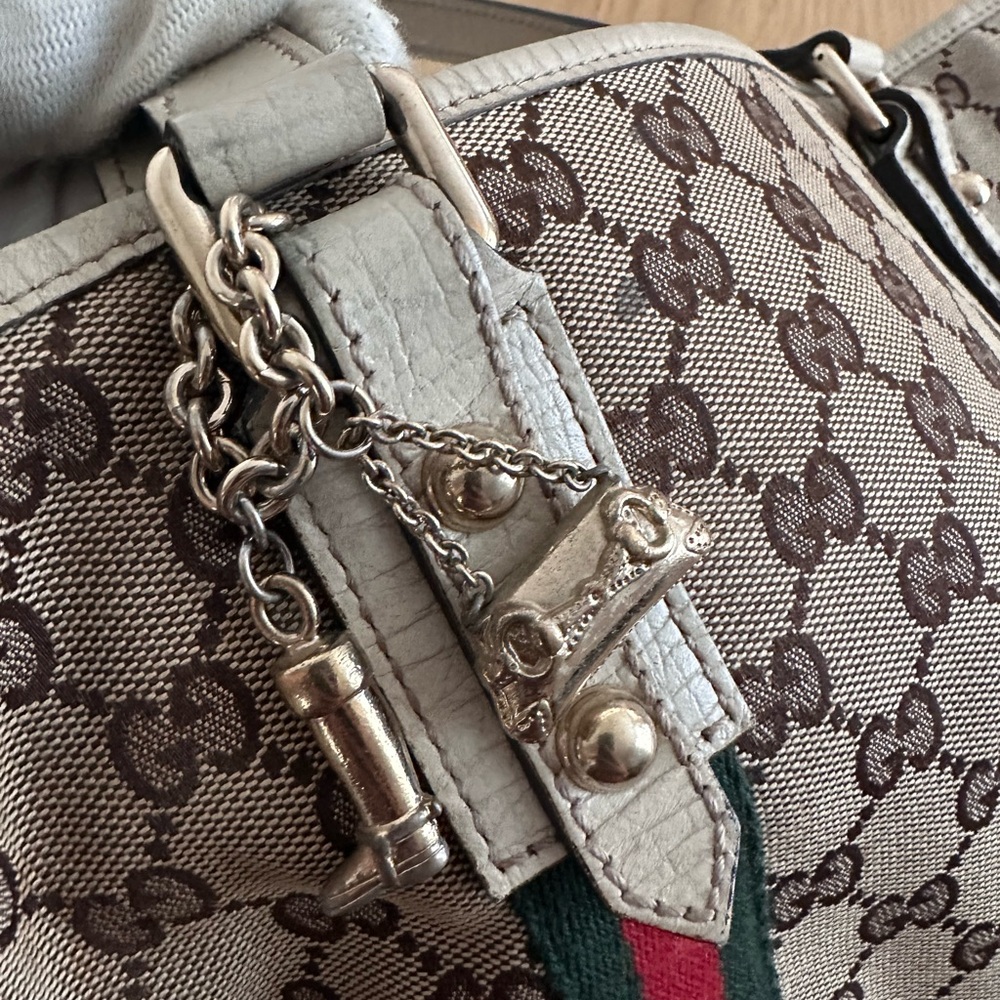 Gucci Cherry line Open Tote Bag - Picture 7 of 16